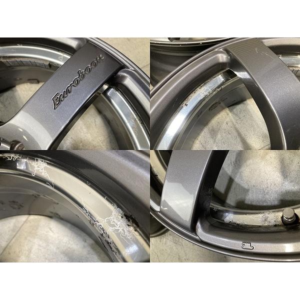 Euroboon 17インチ 7J +35 PCD108 5H 4本セット ボルボ 等 (YH1079 