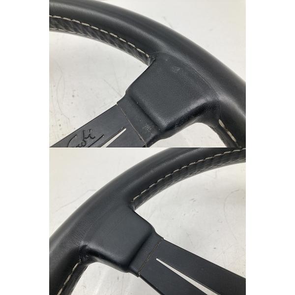 良品 NARDI ナルディ TORINO レザー ステアリング ハンドル 外径Φ36