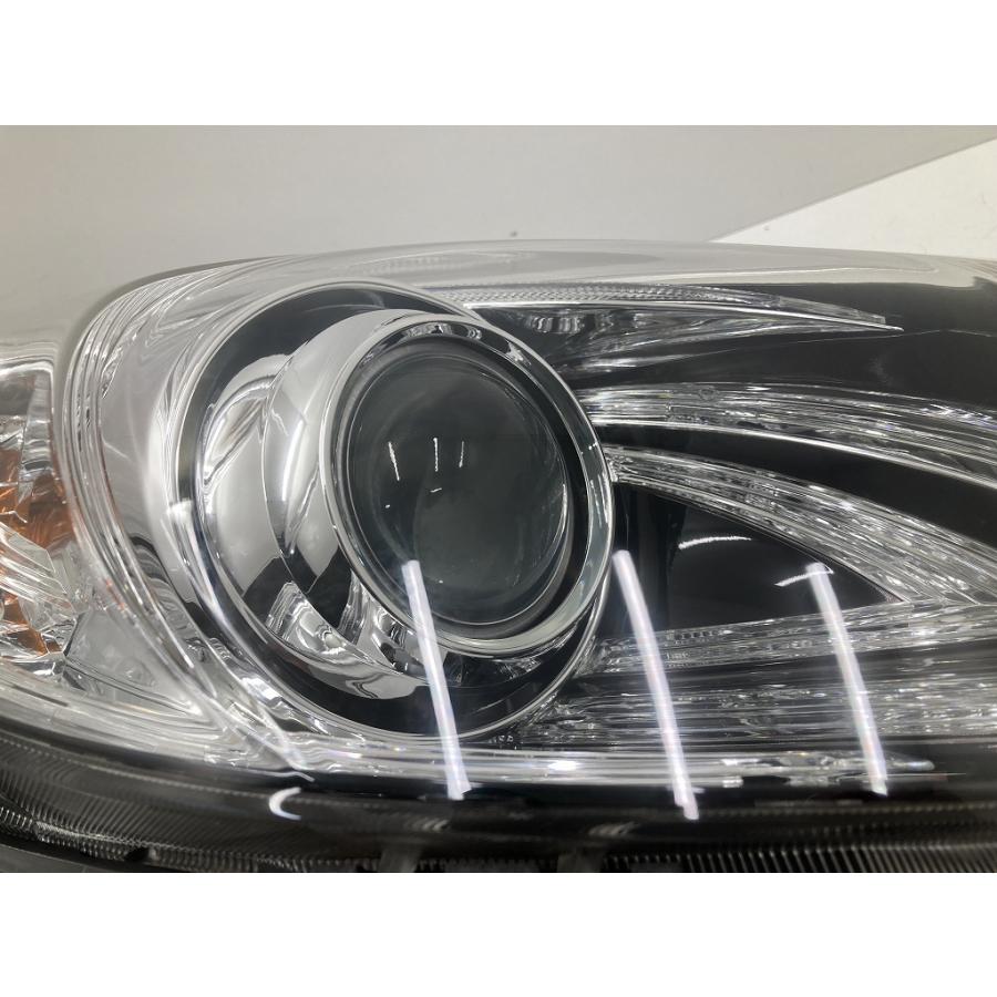 美品 割れ無 点灯OK BL5FP アクセラ 純正 HID ヘッドライト 左右セット