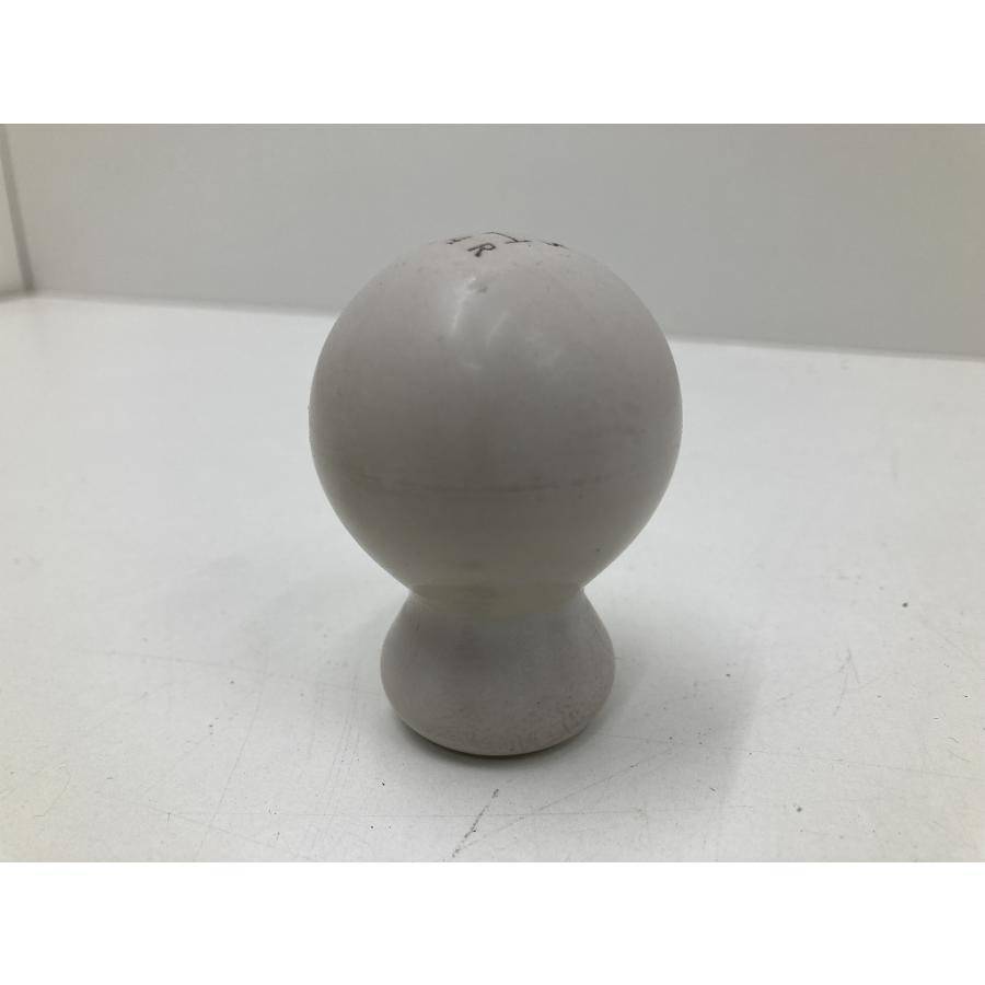 割れ無 日産 PK10 パオ 純正 5MT シフトノブ 白 5速マニュアル (YK1016
