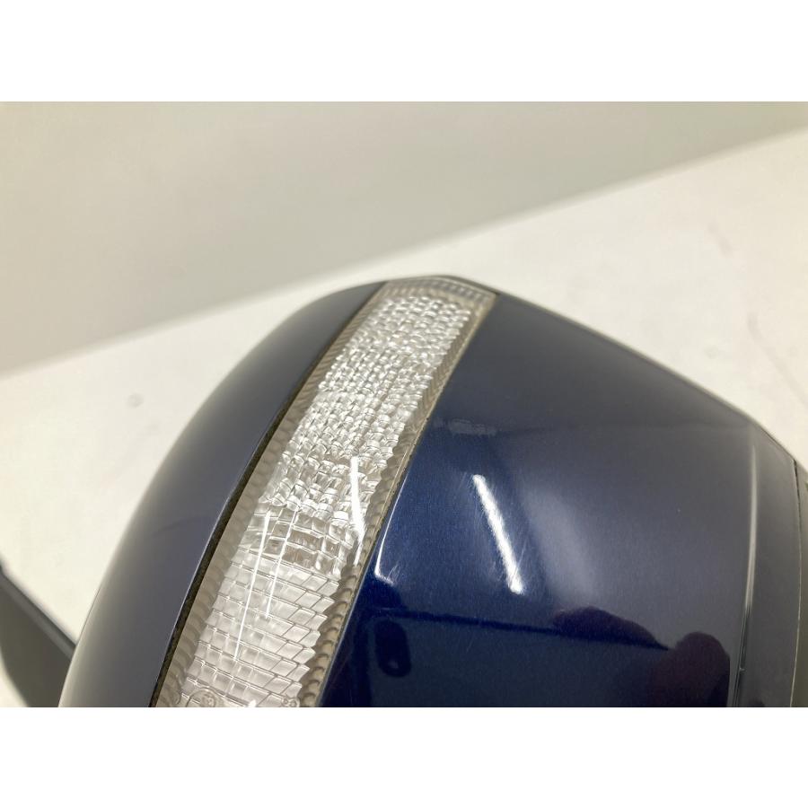 割れ無 動作OK RR3 エリシオン 純正 左 ドアミラー ウィンカー付 11P B536P ロイヤルブルーパール RR1 RR2 RR4 ...