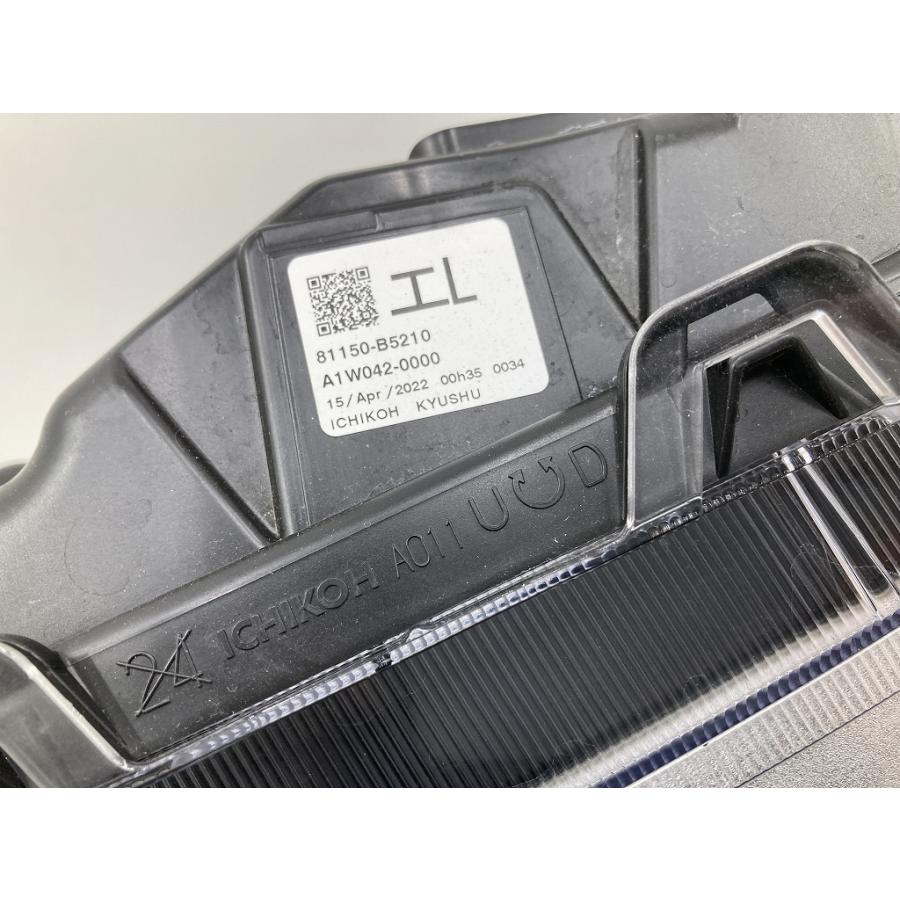 美品 割れ無 S700V ハイゼットカーゴ 純正 左 LED ヘッドライト