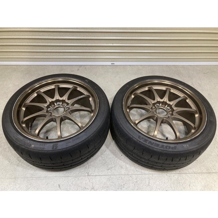 鍛造 軽量 RAYS VOLK VR CE28N 18インチ 9J +50 PCD114.3 5H 
