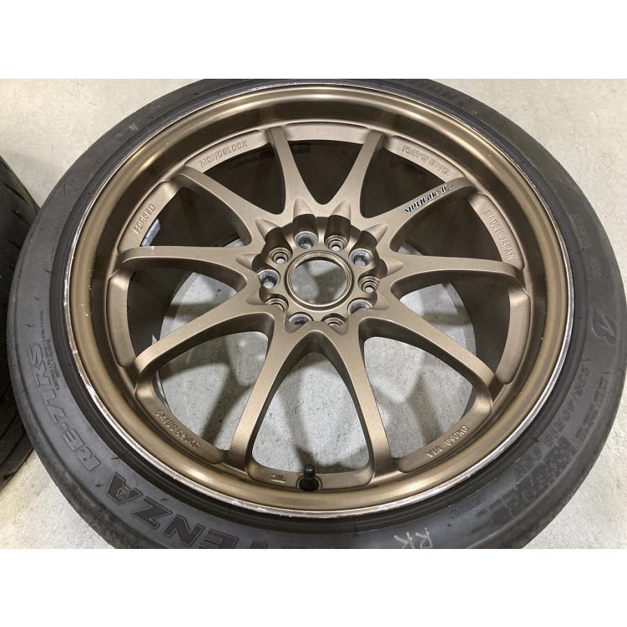 鍛造 軽量 RAYS VOLK VR CE28N 18インチ 9J +50 PCD114.3 5H '22年製