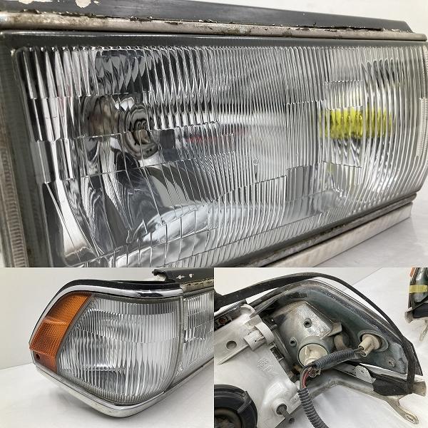 希少 Y31 セドリック 純正 ヘッドライト ウィンカー 左右セット IKI