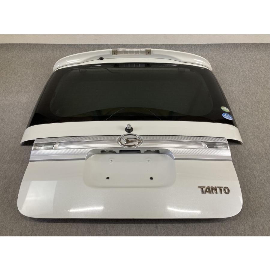 後期 L385S タントカスタム RS 純正 バックドア リアゲート スポイラー 
