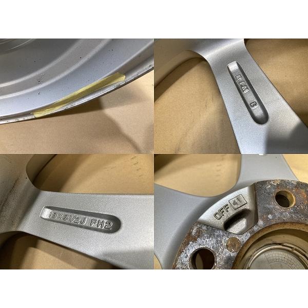 BRIDGESTONE B.I.M ZEIT RR ツァイト 18インチ 8.5J +41 PCD114.3 5H 4