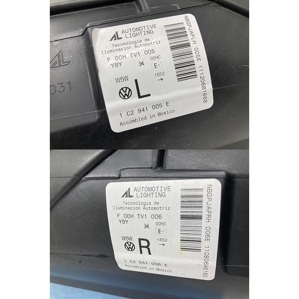 美品 割れ無 VW 9C系 後期 ニュービートル 純正 ハロゲン ヘッドライト