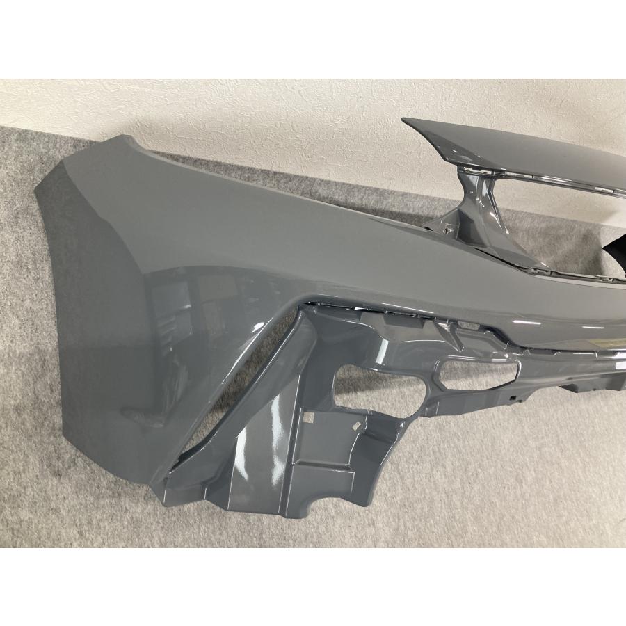 新車外し GS4 フィットRS 純正 フロントバンパー NH912P スレート