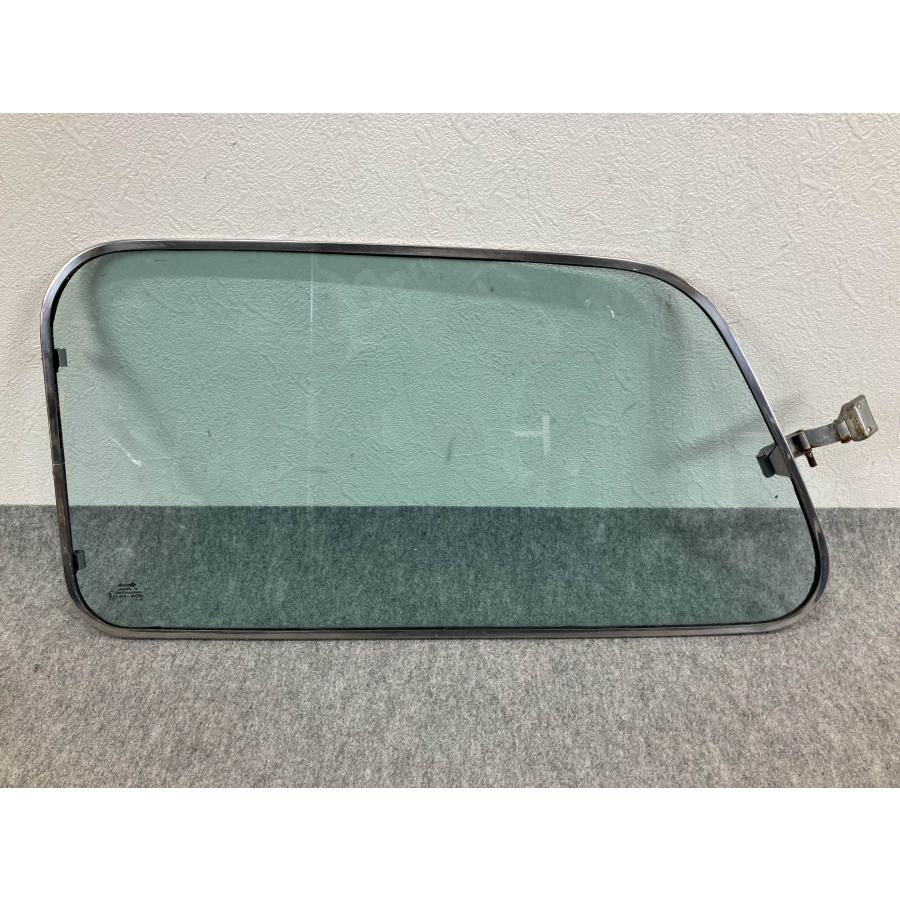 割れ無 ローバーミニ 純正 開閉式 左 リアガラス クォーターガラス DOT