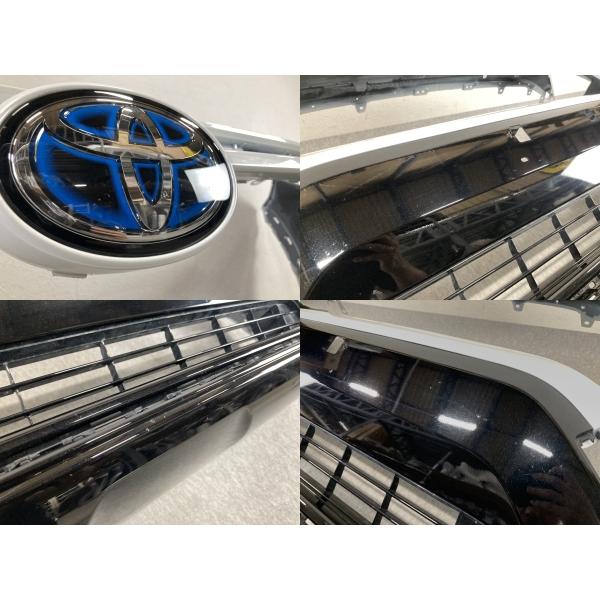 割れ無 AXAP54 RAV4 PHV 純正 フロントバンパー スポイラー付 070