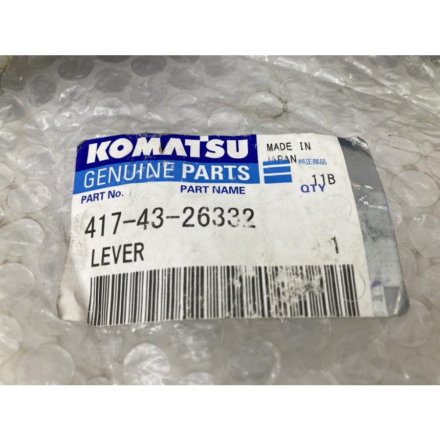 未使用 KOMATSU コマツ 純正 LEVER レバー ヘッドライトスイッチ