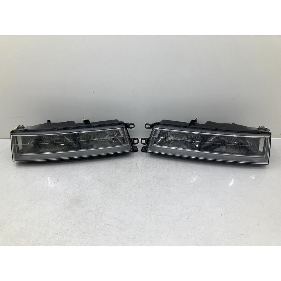 美品 20ソアラ 純正 ハロゲン ヘッドライト 左右セット KOITO 24-6