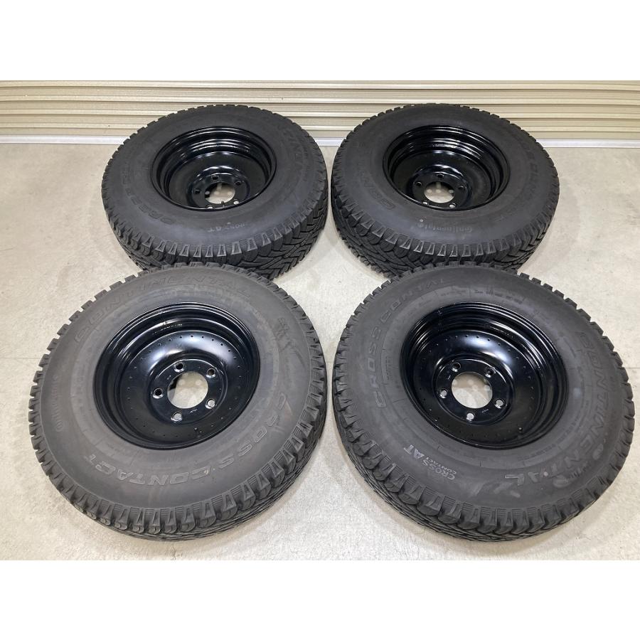 希少 美品 WELLER製 16インチ 8.25J -10 PCD165.1 5H Continental 235 