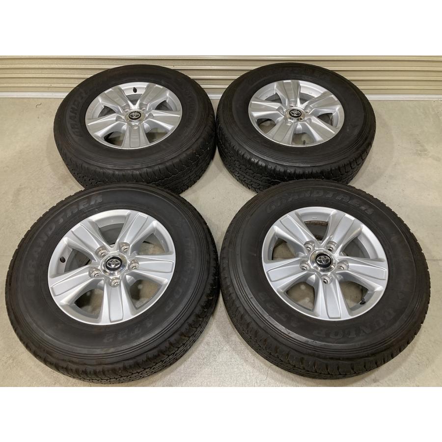 バリ溝 トヨタ ランドクルーザー ランクル 純正 17インチ 8J +56