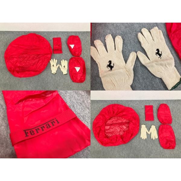 Ferrari フェラーリ 純正車載工具 レザー ツールバッグ 工具バッグ 