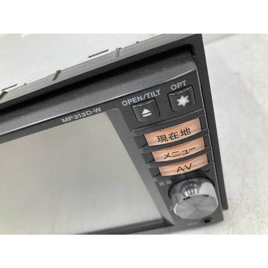 割れ無 動作OK 日産 純正 メモリーナビ MP313D-W B8260-7990N 地図