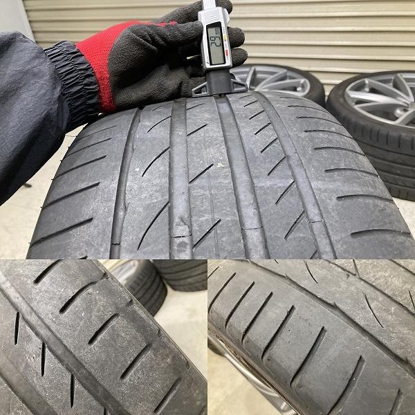 アウディスポーツ 純正OP 19インチ 8.5J +43 PCD112 5H マットチタン