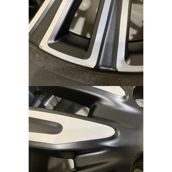 バリ溝 '20年製 ホンダ フィット 純正 16インチ 6J +50 PCD100 4H