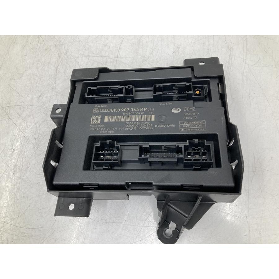 割れ無 動作OK 後期 Audi アウディ A4 8KCDNF 純正 BCM ボディコントロールモジュール コンピュータ