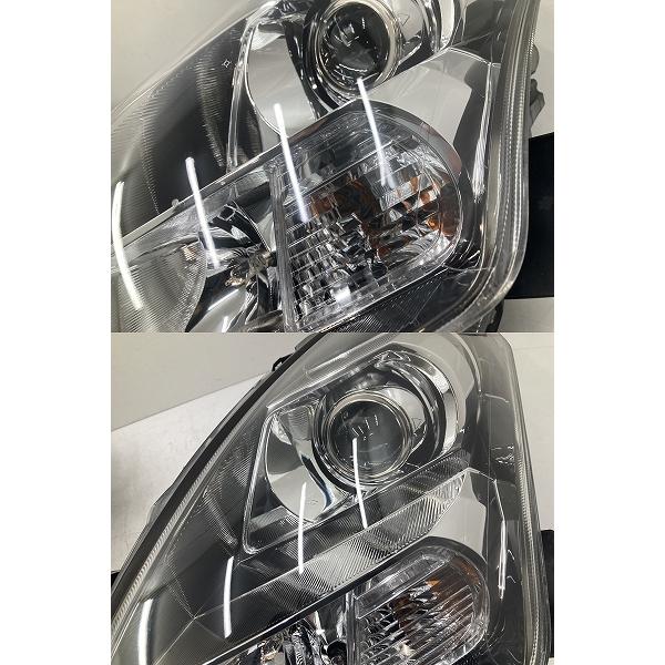 美品 割れ無 点灯OK 後期 LY3P MPV 純正 HID ヘッドライト 左右セット