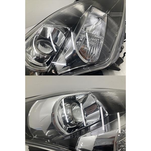 美品 割れ無 点灯OK 後期 LY3P MPV 純正 HID ヘッドライト 左右セット