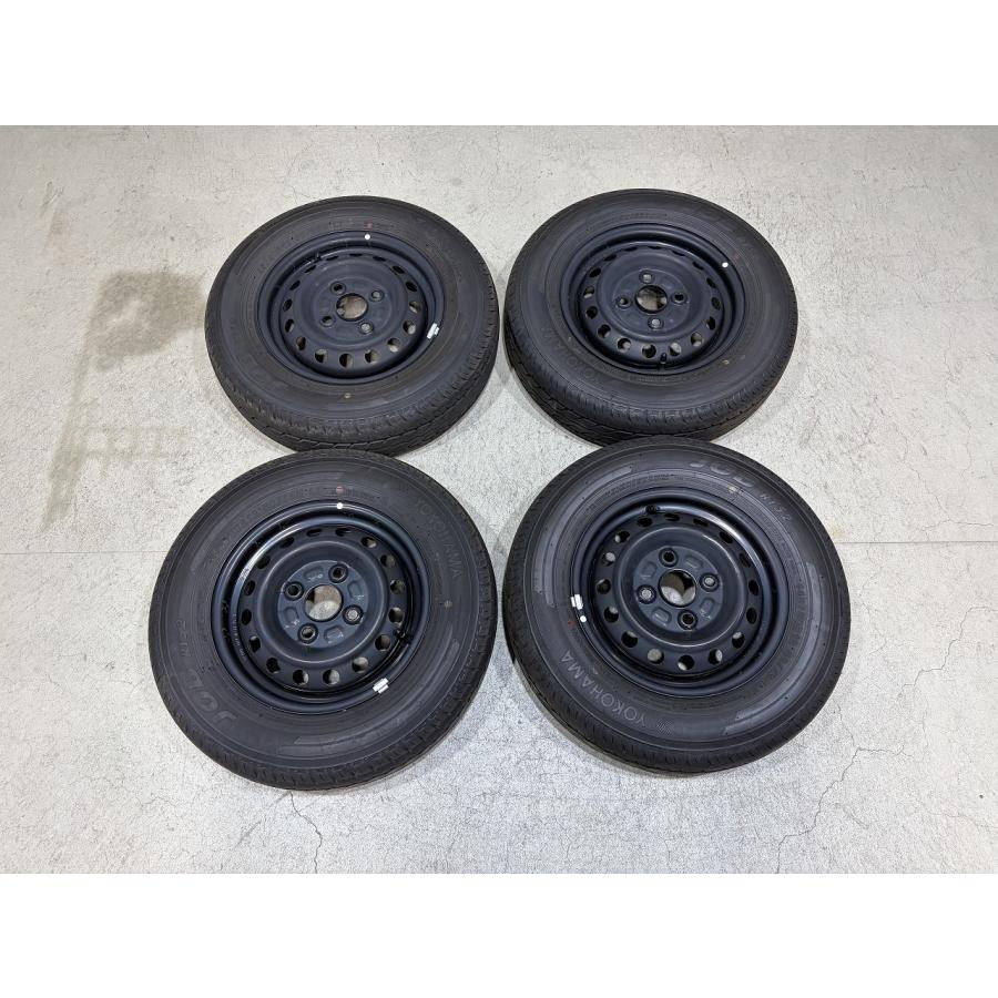 ハイゼットカーゴ　145R12 新車外し '25年製 アトレー ハイゼットカーゴ 純正 12インチ YOKOHAMA