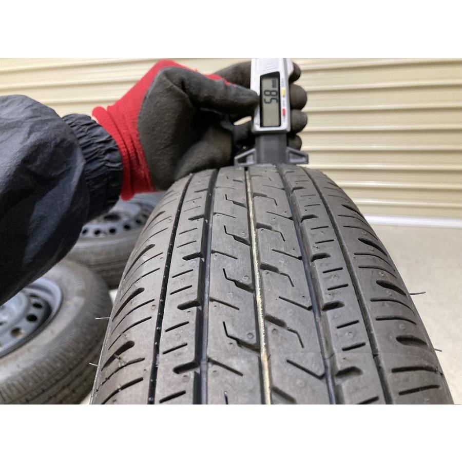 新車外し '25年製 アトレー ハイゼットカーゴ 純正 12インチ BS ECOPIA