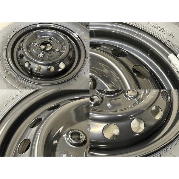 新車外し '25年製 アトレー ハイゼットカーゴ 純正 12インチ BS ECOPIA R710A 145/80R12 80/78N LT 4本 145R12 6PR相当 Z1036の画像