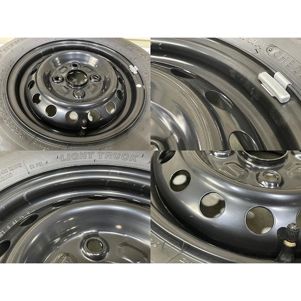 新車外し '25年製 アトレー ハイゼットカーゴ 純正 12インチ BS ECOPIA R710A 145/80R12 80/78N LT 4本 145R12 6PR相当 Z1036の画像
