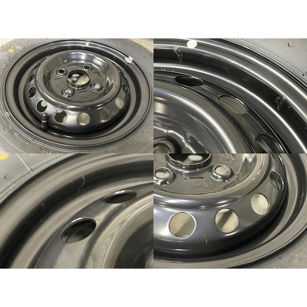 新車外し '25年製 アトレー ハイゼットカーゴ 純正 12インチ BS ECOPIA R710A 145/80R12 80/78N LT 4本 145R12 6PR相当 Z1036の画像