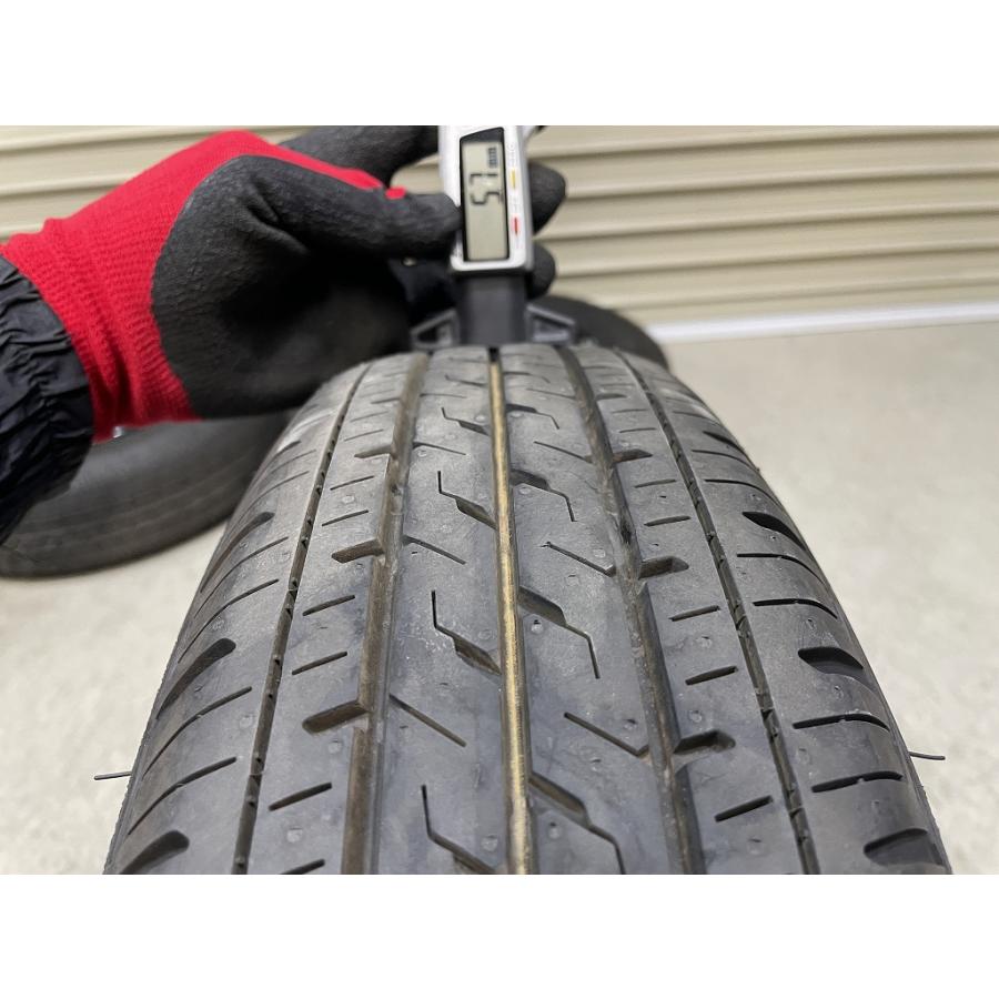 新車外し '25年製 アトレー ハイゼットカーゴ 純正 12インチ BS ECOPIA R710A 145/80R12 80/78N LT 4本 145R12 6PR相当 Z1036の画像