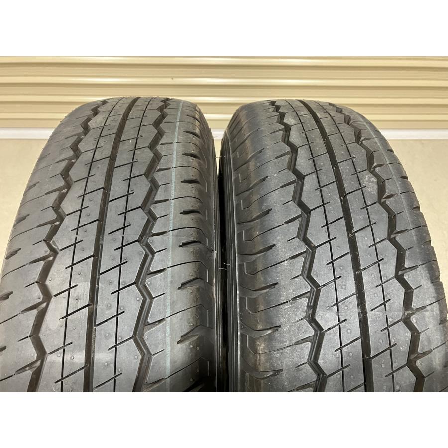 ダンロップ 165/80R14 新車外し タウンエースバン 新車外し '23年製