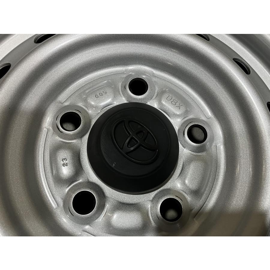 タウンエース　純正ホイールタイヤセット　新車外し 新車外し '21年製 トヨタ タウンエース 純正 14インチ PCD114.3 5H