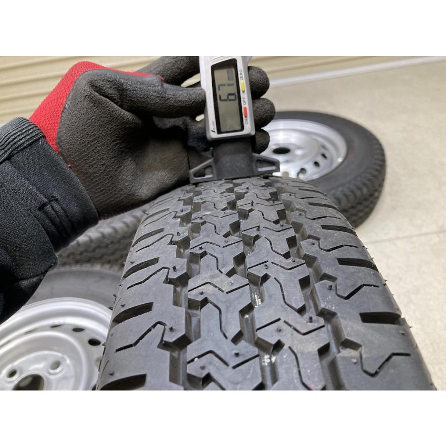 新車外し '25年製 キャリー エブリィ TOPY YOKOHAMA VAN355 145/80R12