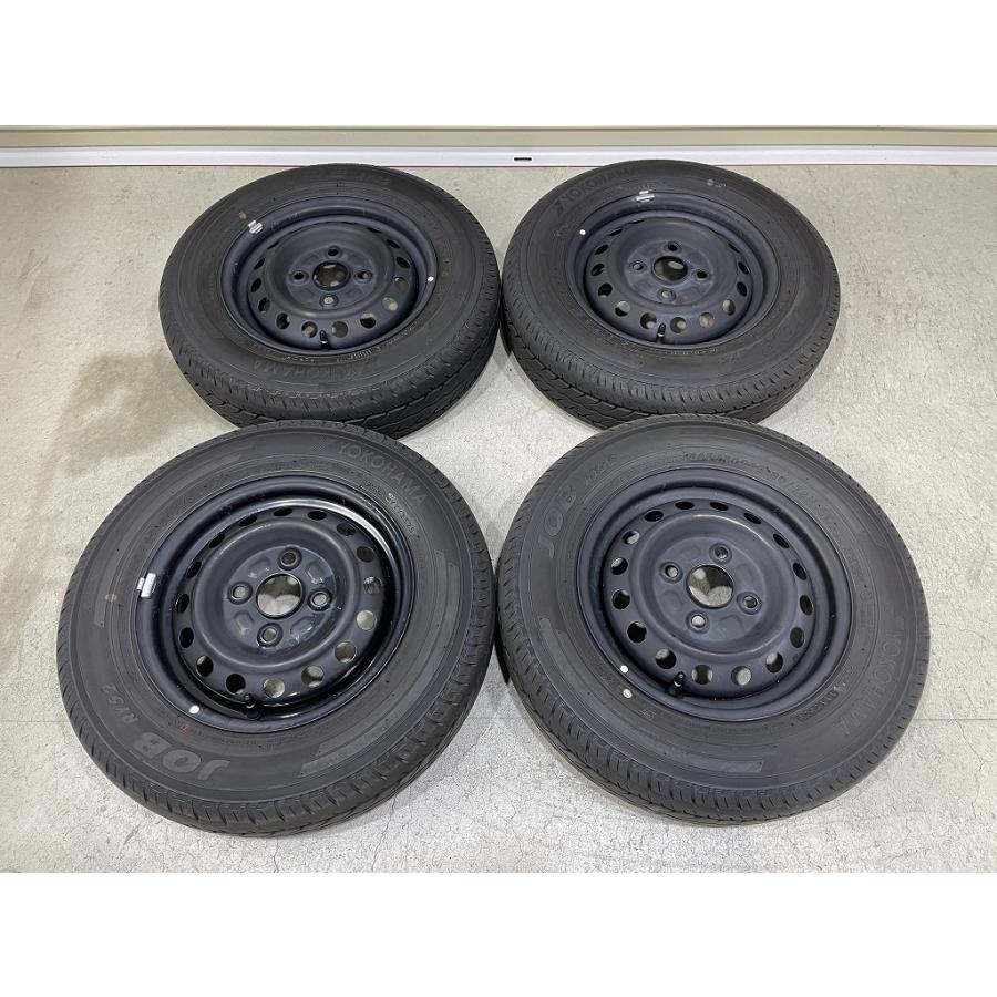 値下げ 新車外し '25年製 アトレー ハイゼットカーゴ 純正12インチ YOKOHAMA JOB RY52 145/80R12 80/78N LT 4本 145R12 6PR相当 新車外し '25年製 アトレー ハイゼットカーゴ 純正 12インチ YOKOHAMA