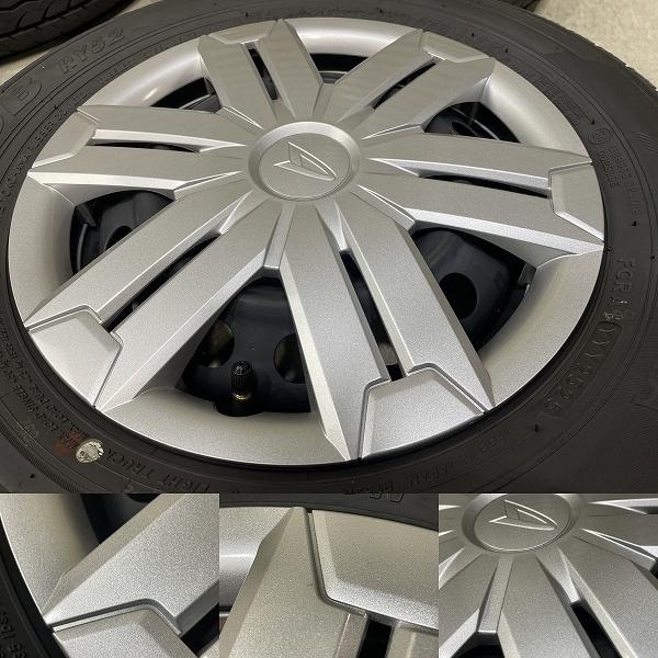 値下げ 新車外し '25年製 アトレー ハイゼットカーゴ 純正12インチ YOKOHAMA JOB RY52 145/80R12 80/78N LT 4本 145R12 6PR相当 新車外し '25年製 アトレー ハイゼットカーゴ 純正 12インチ YOKOHAMA