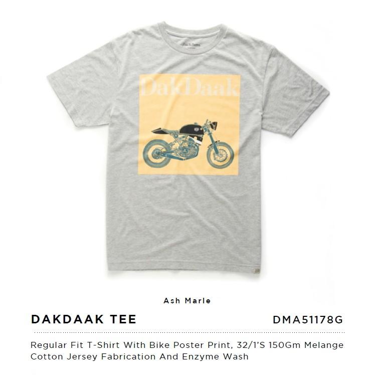 Deus ex Machina デウスエクスマキナ DAKDAAK Tシャツ Ash Marle DMA51178G｜infinisportsnetshop