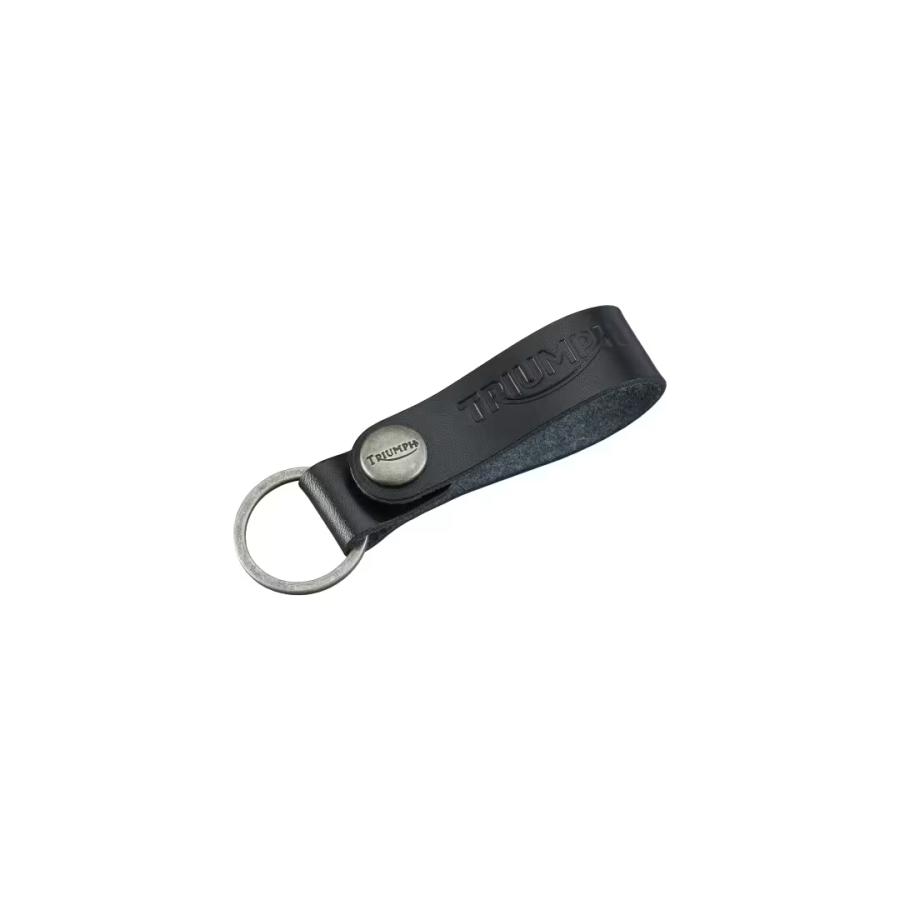 TRIUMPH トライアンフ 正規品 Leather Keyring MACA25012 : アンフィニ