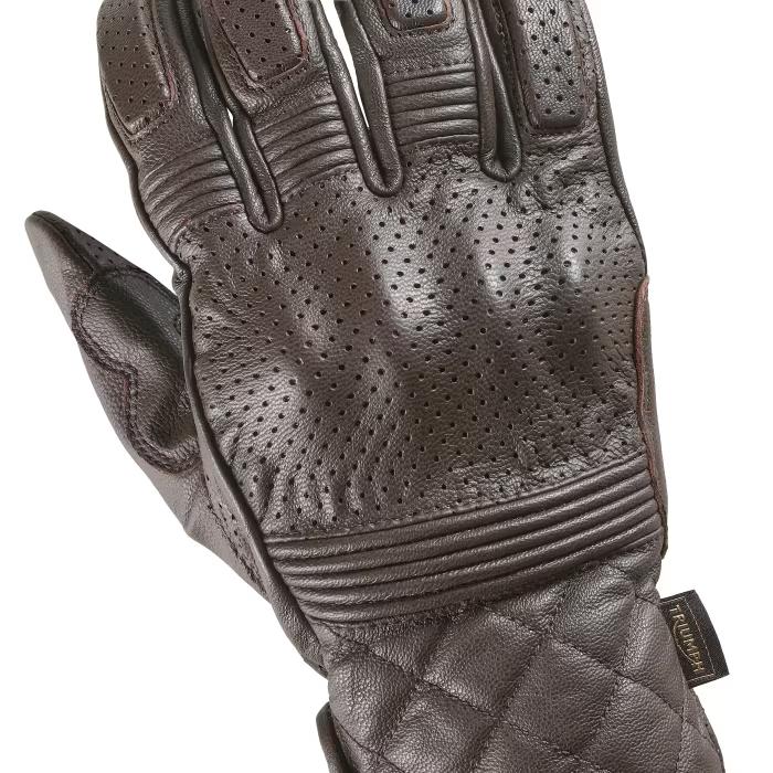 TRIUMPH トライアンフ 純正品 Dalton Leather Gloves with D3O