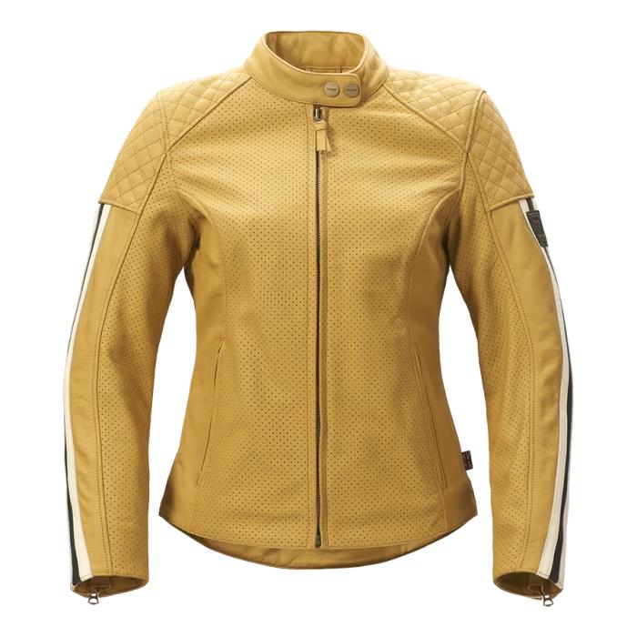 TRIUMPH トライアンフ 純正品 Braddan Womens Air Race Jacket GOLD