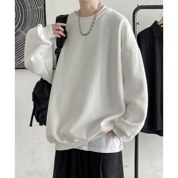 1点100円引】トレーナー スウェット メンズ レディース 長袖Tシャツ