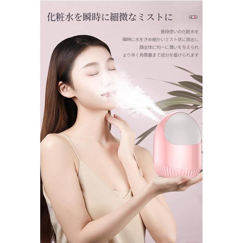 保湿 美容 濃密ナノミスト フェイススチーマー スチーマー 温冷 ナノア)NANOA フェイススチーマー 皮膚科医が大注目の 濃密ナノミスト