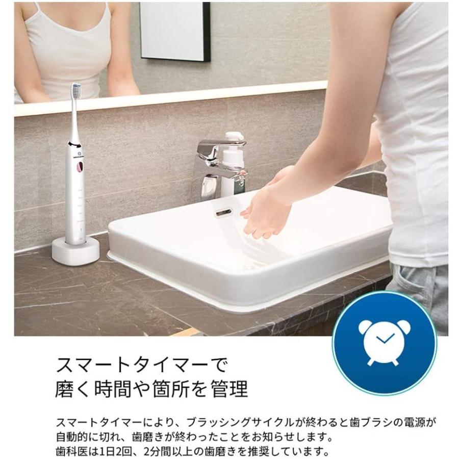 InfinitusValue インフィニタスバリュー アプリ連動 スマートトラッキング電動歯ブラシ 超音波ブラシ 歯垢除去 ブラック IVHB01B |  | 08