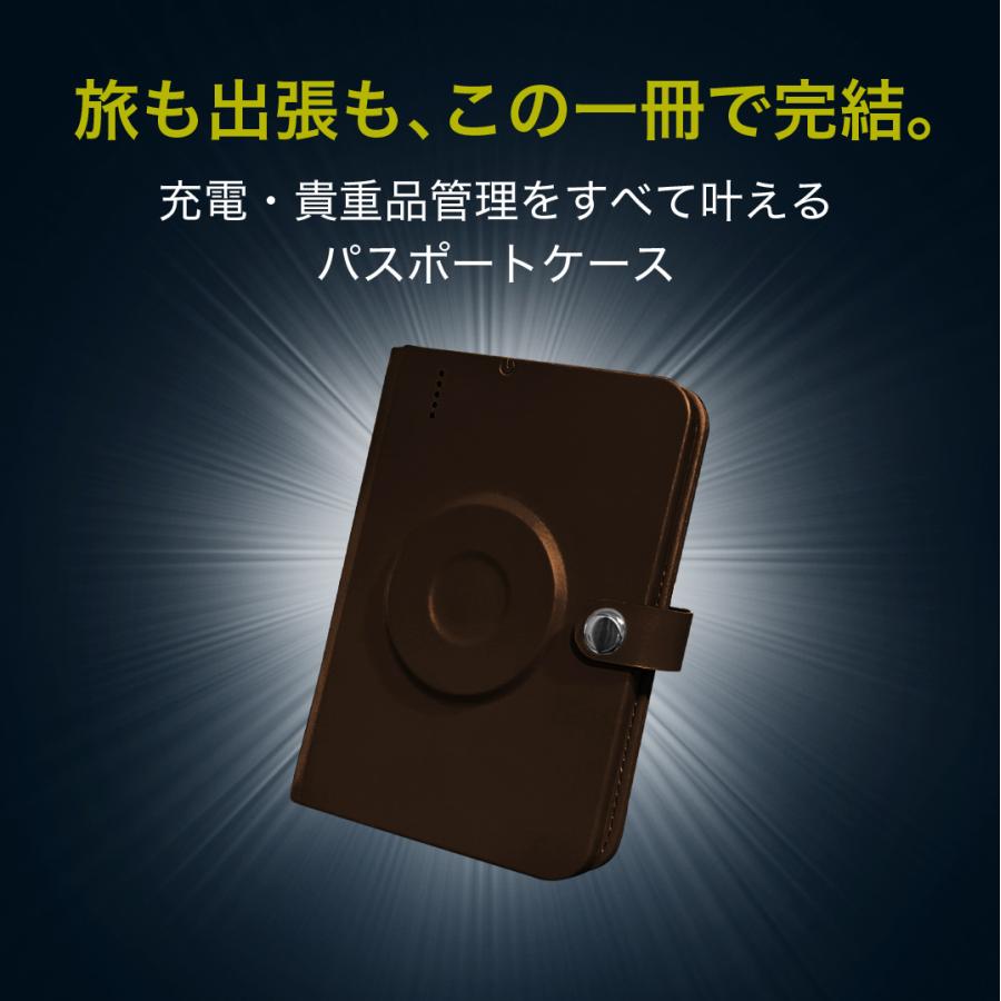 IVSW オールインワン・パスポートケース 置くだけ充電 iOS対応 |  | 01