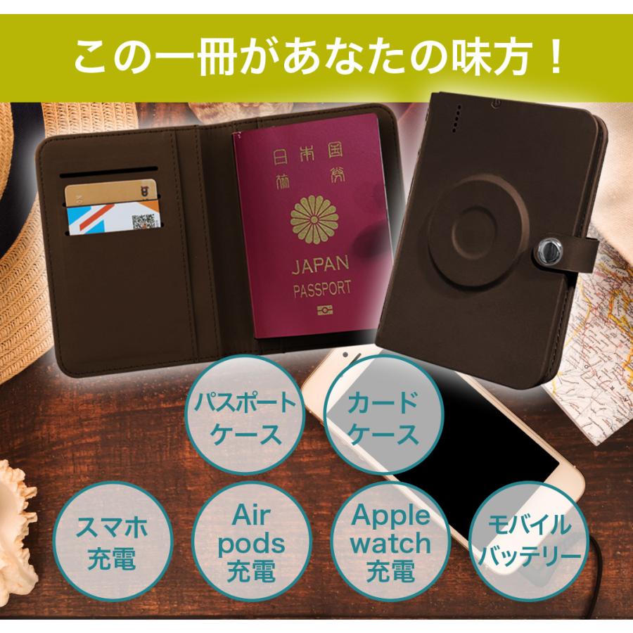 IVSW オールインワン・パスポートケース 置くだけ充電 iOS対応 |  | 03