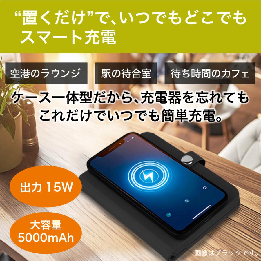 IVSW オールインワン・パスポートケース 置くだけ充電 iOS対応 |  | 04