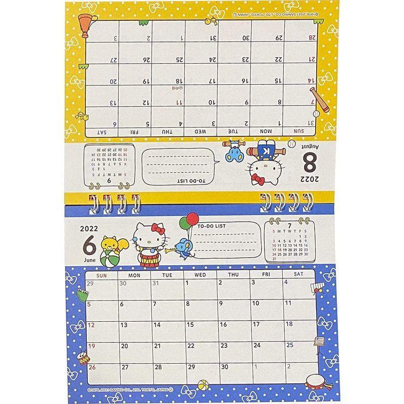 驚きの価格 ハローキティ22年卓上リングカレンダー カレンダー Www Naprehab Com