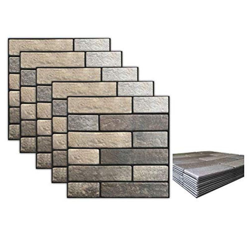 立体 壁紙 3d 10枚セット防水 30cm キッチン シール タイル トイレ リフォームシート レンガ 剥がせる 洗面所 耐熱 68 Off レンガ