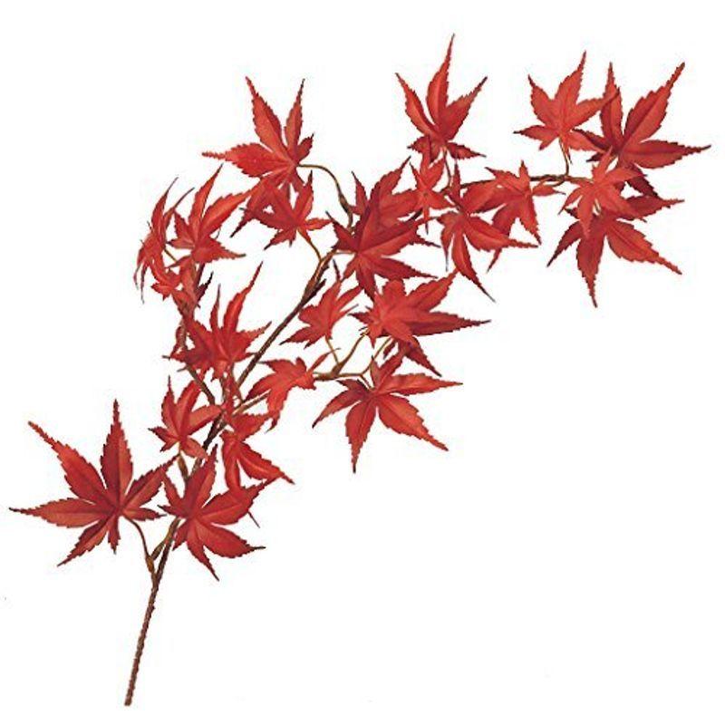 587円 最大 オフ Asca 造花 モミジ S レッド A 002